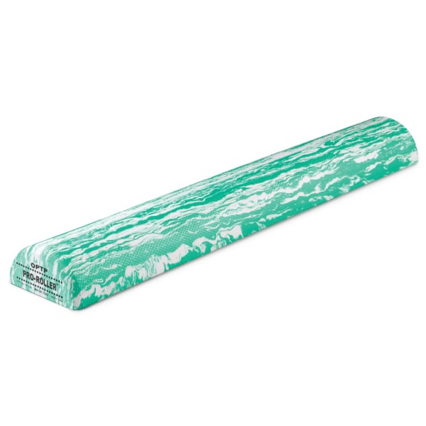 OPTP Pro Roller Green Marble 36 x 3 half round