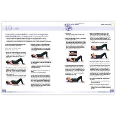Smart Roller Guide to Optimal Movement Manual Example pages