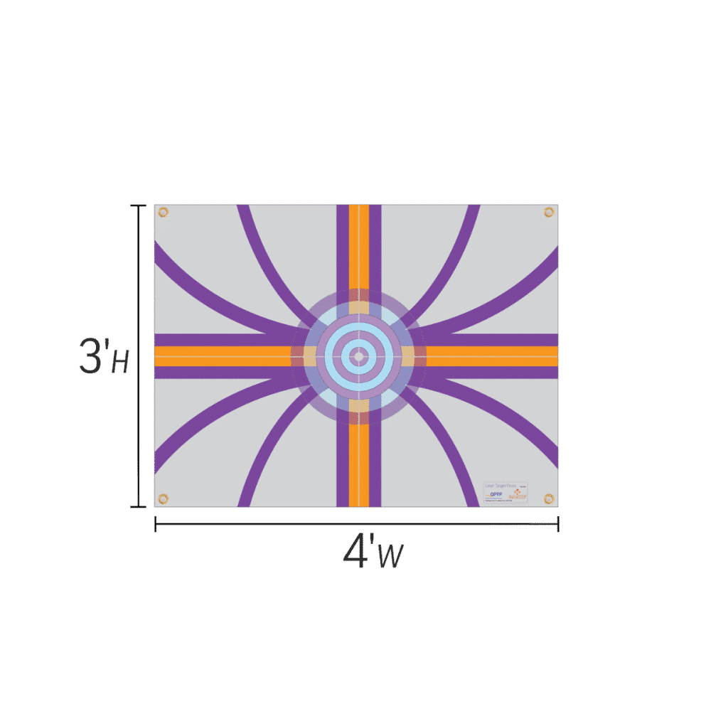 SenMoCor Laser Target Cross Banner 593 Canada