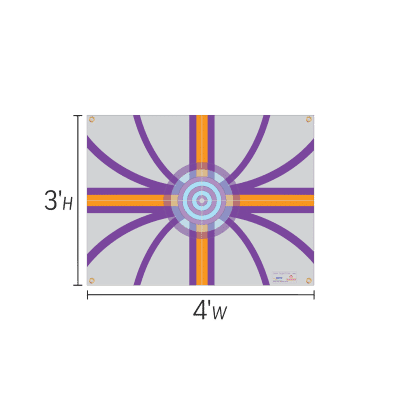 SenMoCor Laser Target Cross Banner 593 Canada