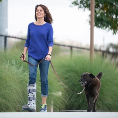 Best Walking Boot for Ankle sprain