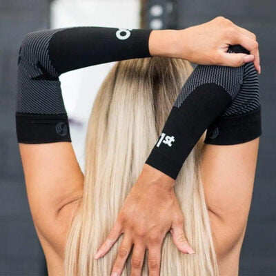 OS1st AS6 Performance Arm Sleeve protects forearm elbow biceps and triceps