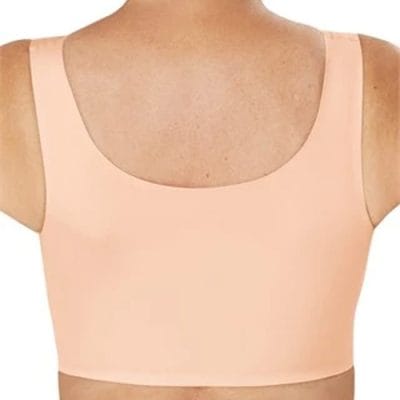 Amoena Amy Seamless Bra Rose Nude Blush Back