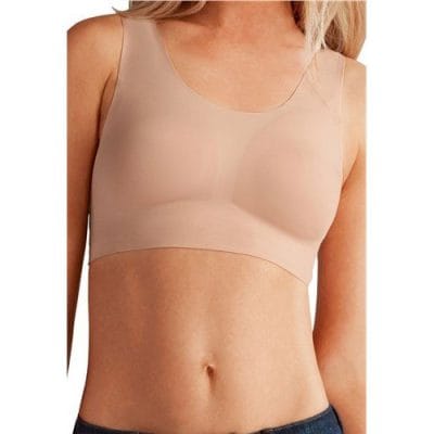 Amoena Amy Seamless Bra Rose Nude Blush Front