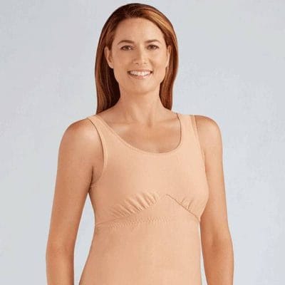 Amoena Michelle Post Surgery Camisole Bra in nude