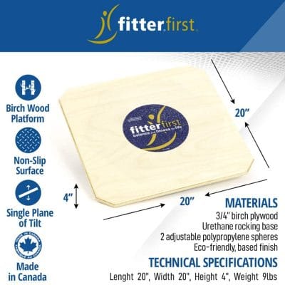 Fitterfirst Professional 20" Rocker Board - Image 4