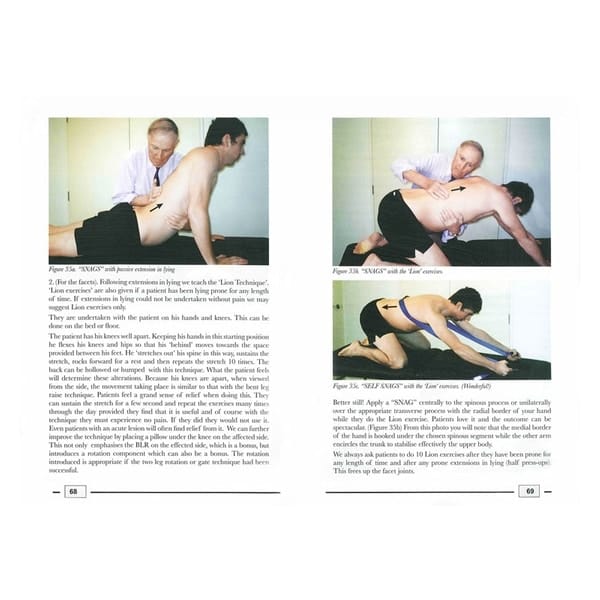 Manual Therapy: NAGS, SNAGS, MWMS etc.