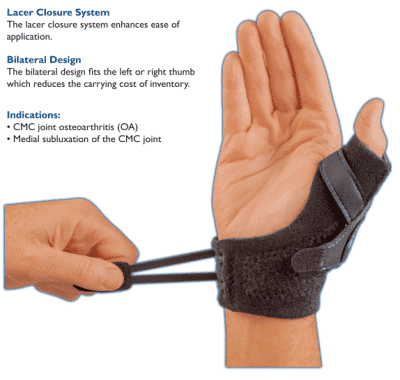 MedSpec CMC-X Lacer Thumb Stabilizer - Image 3