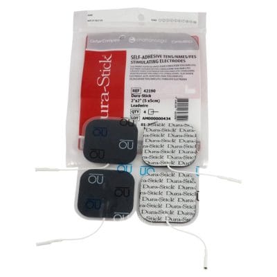 Dura-Stick Electrodes - 2" x 2" square (4 pack)