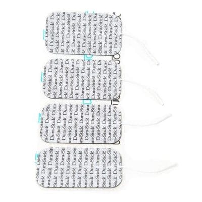 Dura-Stick Electrodes (Cloth) - 2" x 3.5" Rectangle (4 pack)