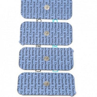 Dura-Stick Plus Clip Electrodes 2" x 4" (4 pack) - Image 2