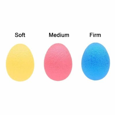 Physiotherapy Room Hand Exerciser Eggs - Graduated Set of 3 - Image 6