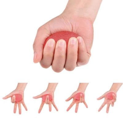 Physiotherapy Room Hand Exerciser Eggs - Graduated Set of 3 - Image 4
