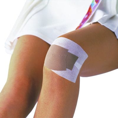 Leukotape P McConnel tape job