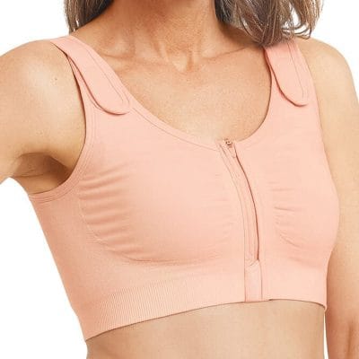 Amoena Leyla Seamless Surgical Bra in rode nude