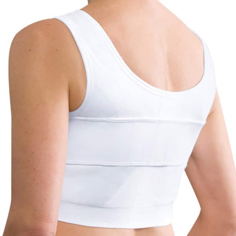 Amoena Leyla Seamless Surgical Bra in white