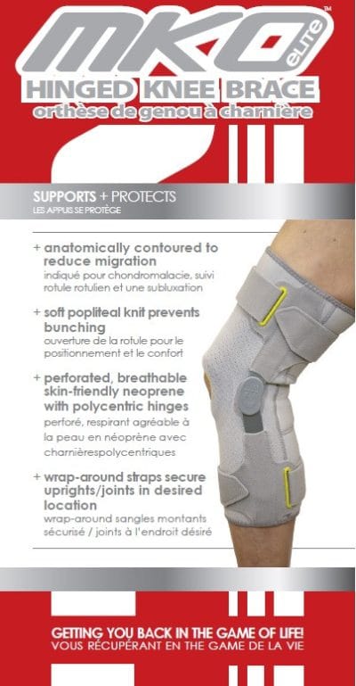 MKO Elite Hinged Knee Brace - Image 2
