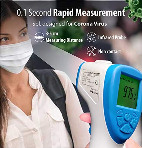 Medical Digital Infrared Thermometer Forehead Temperature Gun