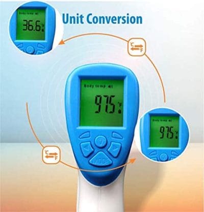 Medical Digital Infrared Thermometer Forehead Temperature Gun