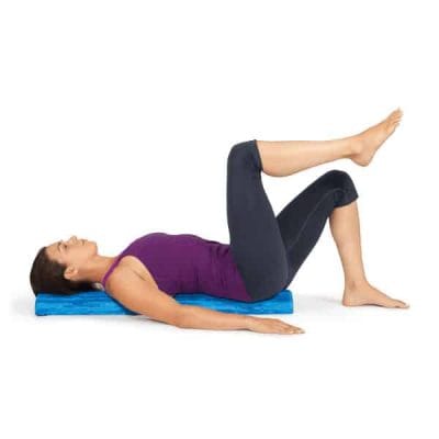 OPTP Pro-Roller Blue soft 36" x 3" Half Foam Roller - Image 2