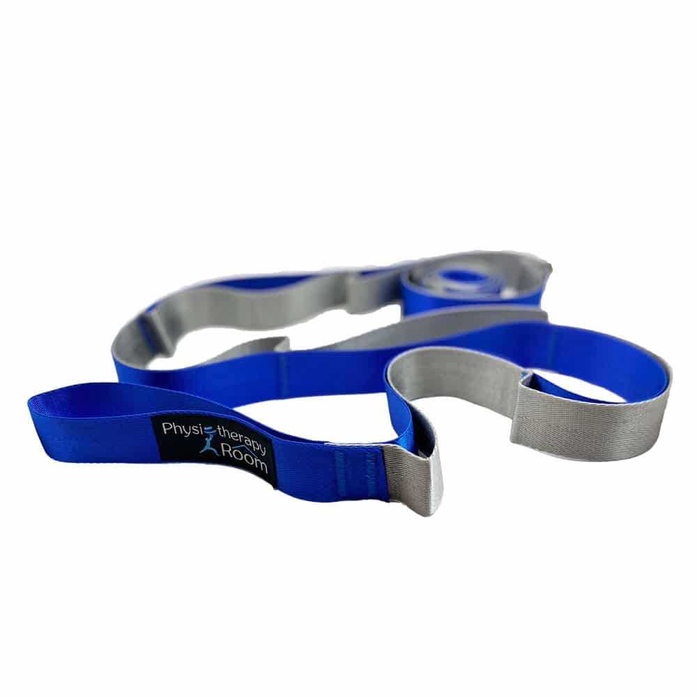 Physio Store Stretching Strap with Exercise Chart