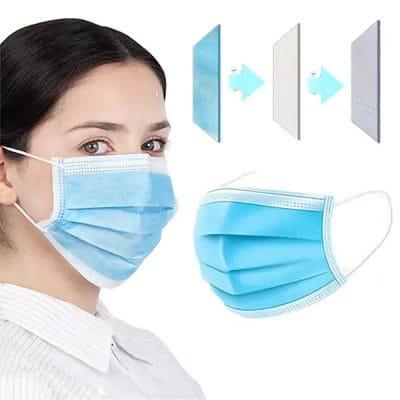 Buy the Premium Earloop Protective Medical Masks - 50 pack at the Physio Store Canada