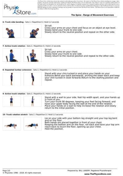 Spinal Mobility Exercises - Image 2