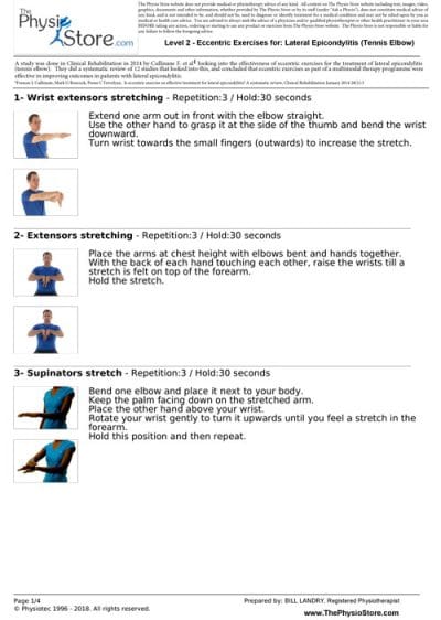 Lateral Epicondylitis (Tennis Elbow) Exercises - Image 3