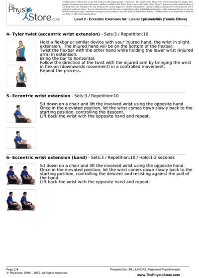 Lateral Epicondylitis (Tennis Elbow) Exercises - Image 4