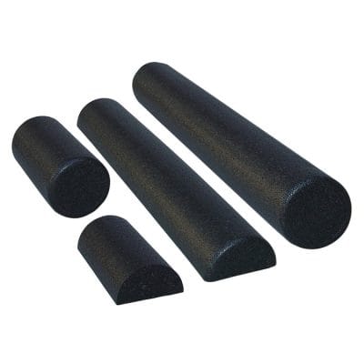 BodySport Black Foam Rollers - High Density