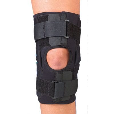 MedSpec Gripper 12" Hinged Knee Brace