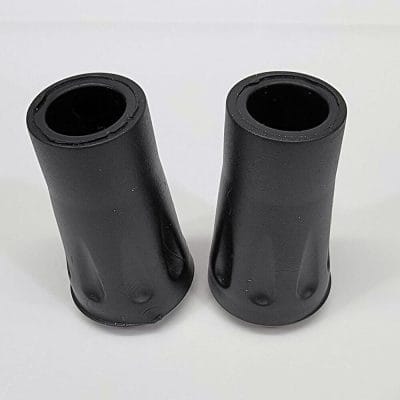 Physiotherapy Room Walking Pole - Replacement Tips (Pair)