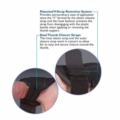 MedSpec Suede Thumb Support - Image 3