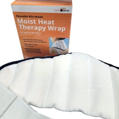 calorderm neck shoulder moist heat wrap