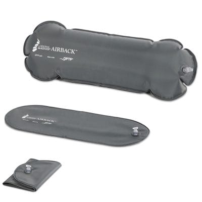 McKenzie AirBack Lumbar Roll inflatable support for your back