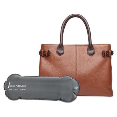 McKenzie Airback Inflatable Lumbar Roll in Purse