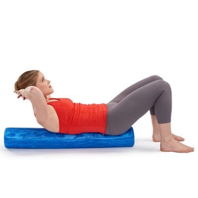 OPTP PRO-ROLLER Soft Blue 36″ x 6″ Foam Roller - Image 2