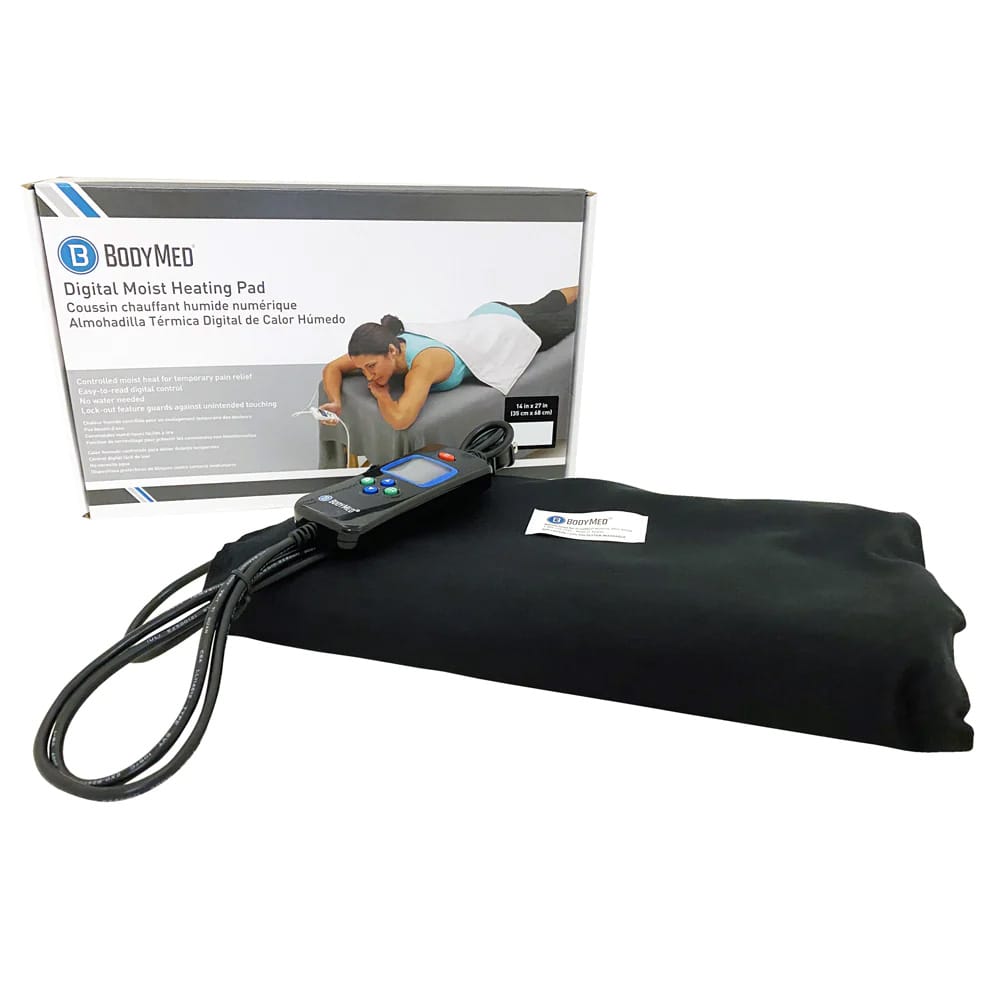 BodyMed Digital Moist Heating Pad 14 x 27 Black ZZHP1427BLK Canada