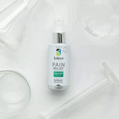 Pain Relief Spray with Cannabis Sativa Seed Oil