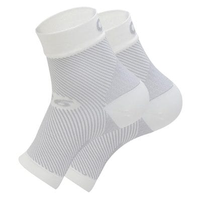 OS1st FS6 Performance Foot Sleeve Compression Plantar Fasciitis Sleeve White Canada