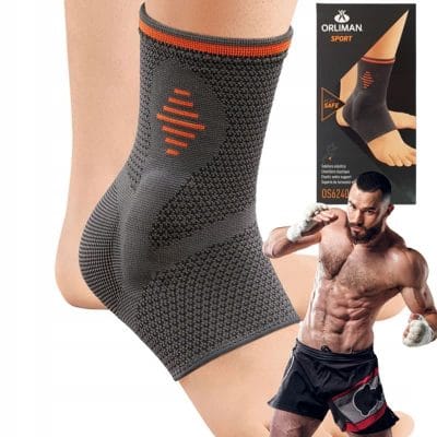 Orliman Elastic Ankle Support with Gel Pads OS6240 Canada