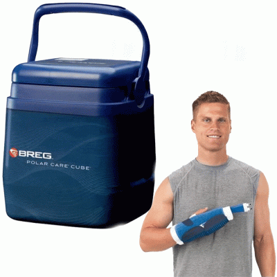 Breg WrapOn Wrist / Hand Pad Canada and polar care cube