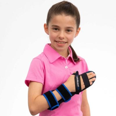 Saebo Pediatric SaeboStretch Dynamic Hand Splint Canada Blue