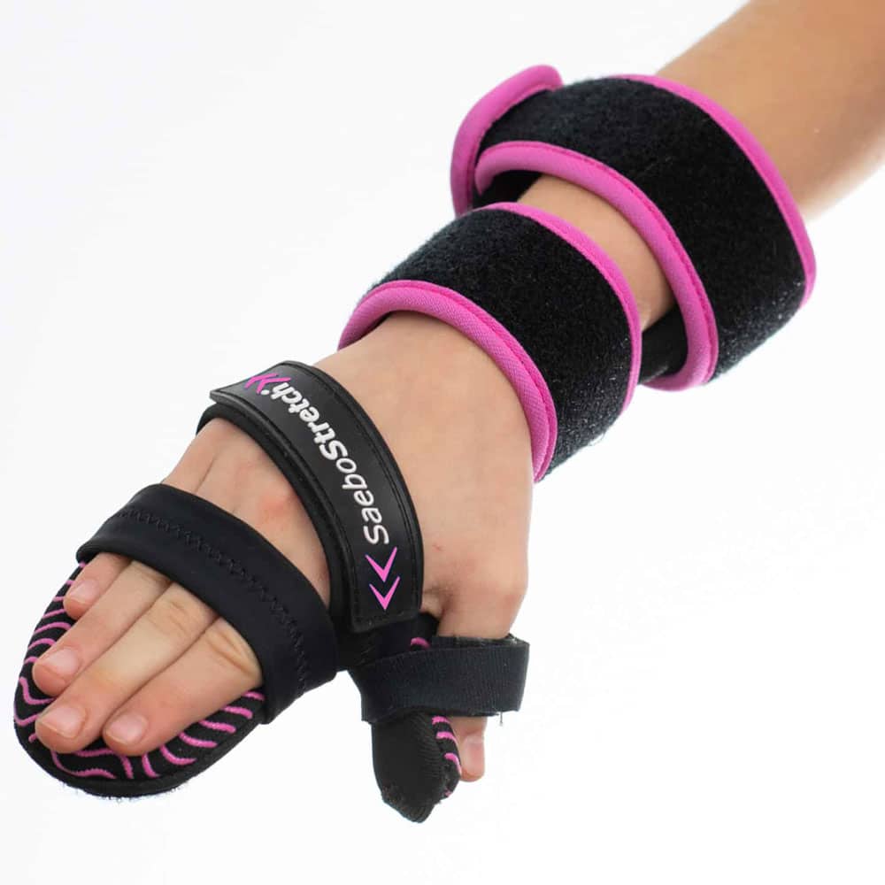 Saebo Pediatric SaeboStretch Dynamic Hand Splint Canada pink