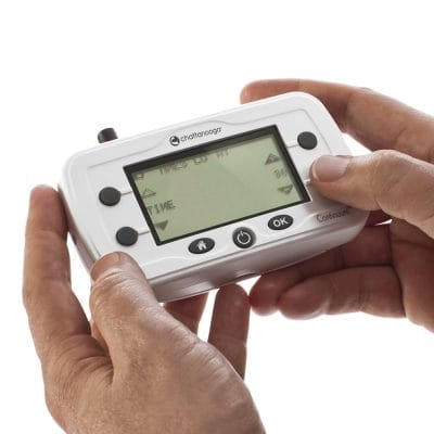Chattanooga Continuum TENS and Muscle Stim with Hand Switch closeup