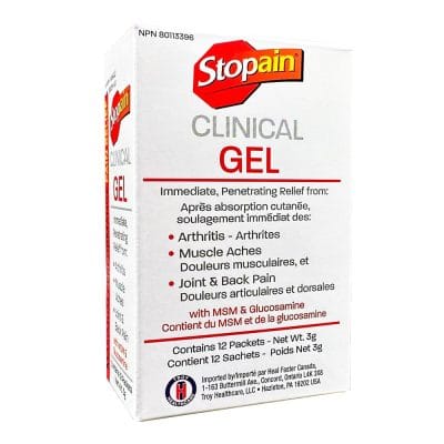 Stopain Clinical Packets box of 12