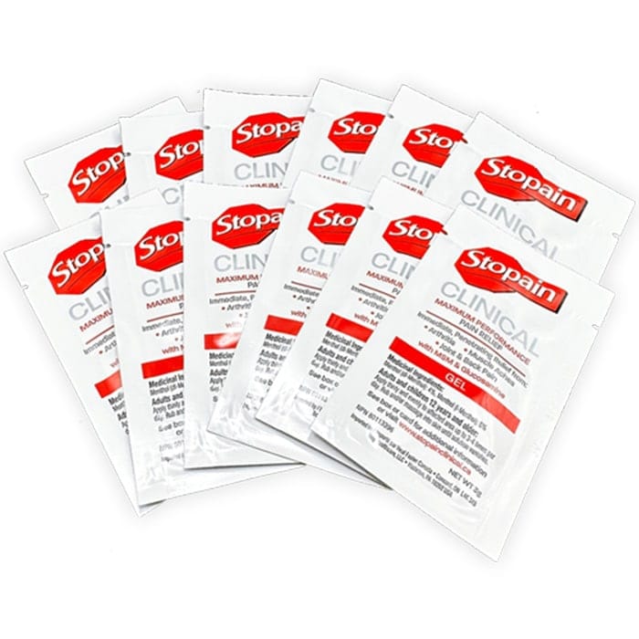 Stopain Clinical Packets box of 12
