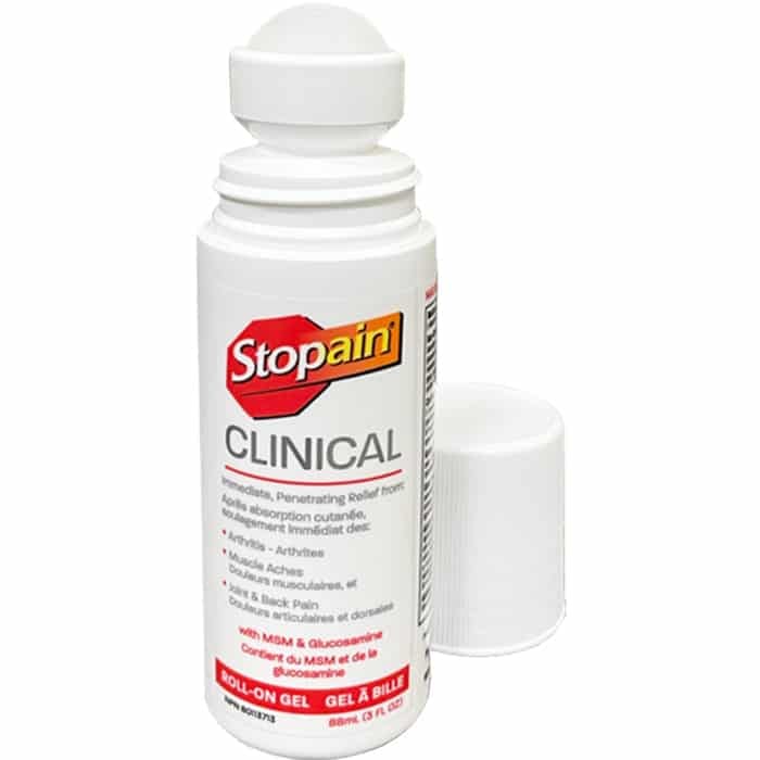 Stopain Clinical Roll On 3 oz Canada