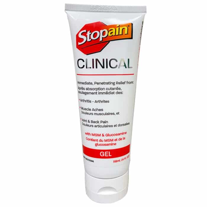 Stopain Clinical Gel Tube 4 oz Canada