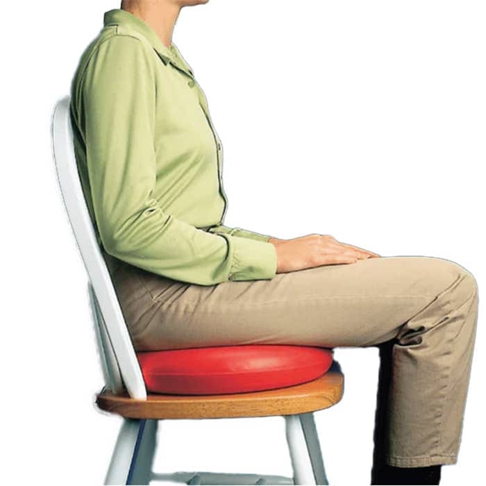 Carex Inflatable Rubber Ring adjustable cushion for sitting
